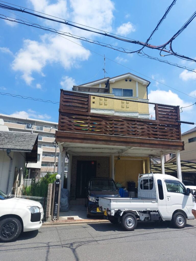 【京都市南区】S様邸の外壁塗装・屋根塗装｜ラジカルシリコン＆遮熱フッ素